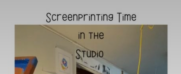 In the Studio Screenprinting - Video